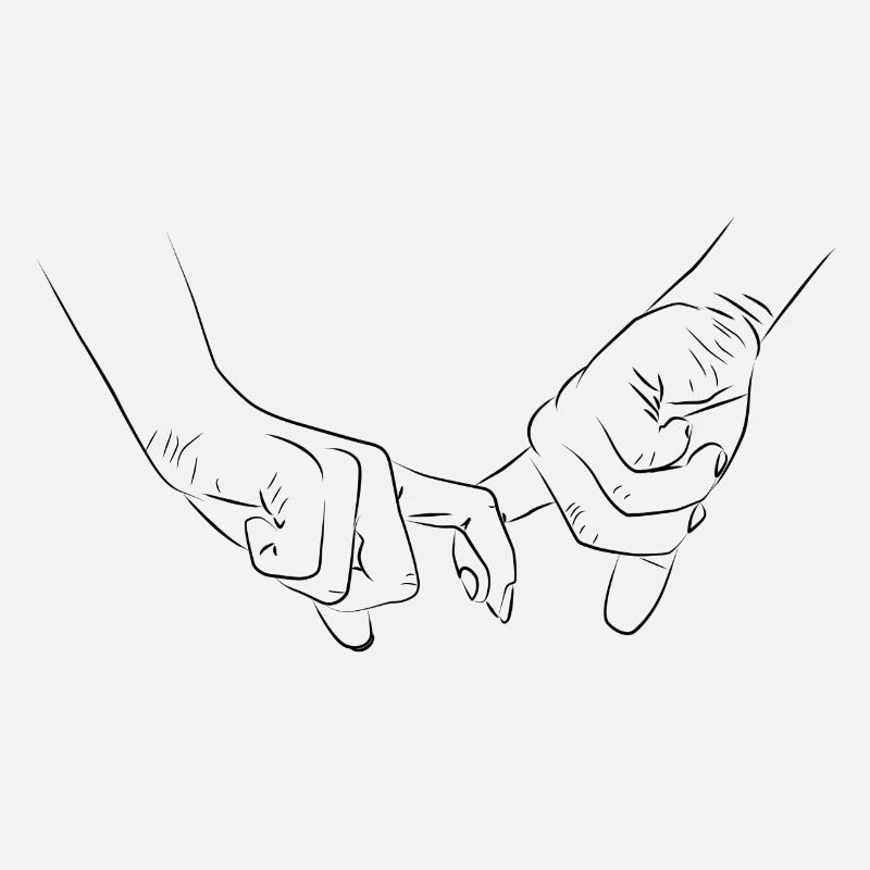 Holding Hands Couple Romantic