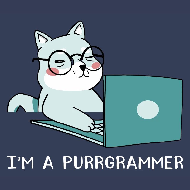 I'm A Purrgrammer Coder Software Developer Compute
