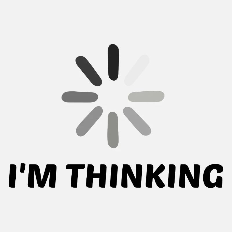 I'm Thinking Coder Software Developer Programmer N