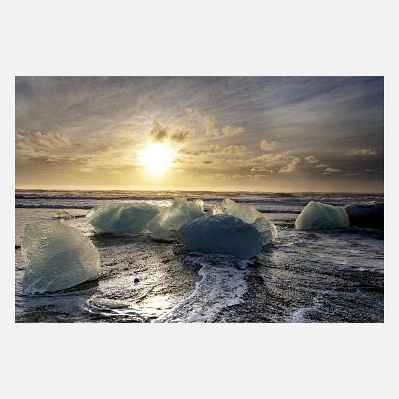 Isländischer Strand