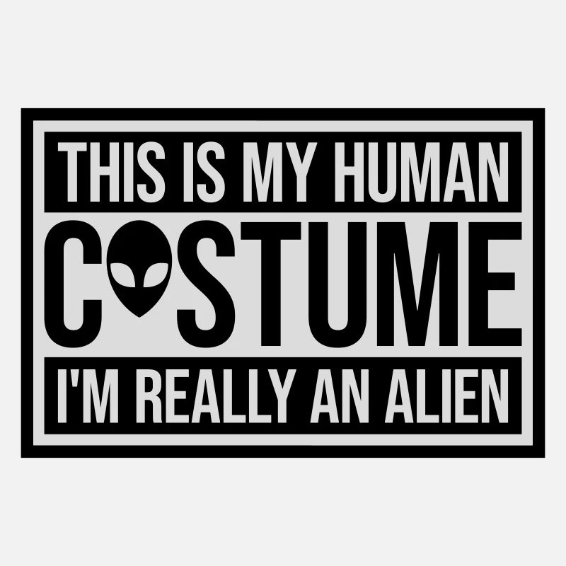 human costume alien quote