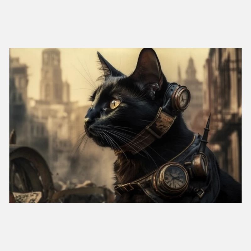 Noir chat 8