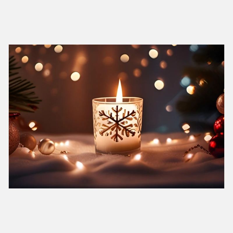 Bougie de Noël