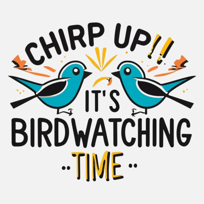 "Chirping, it's bird watching time"