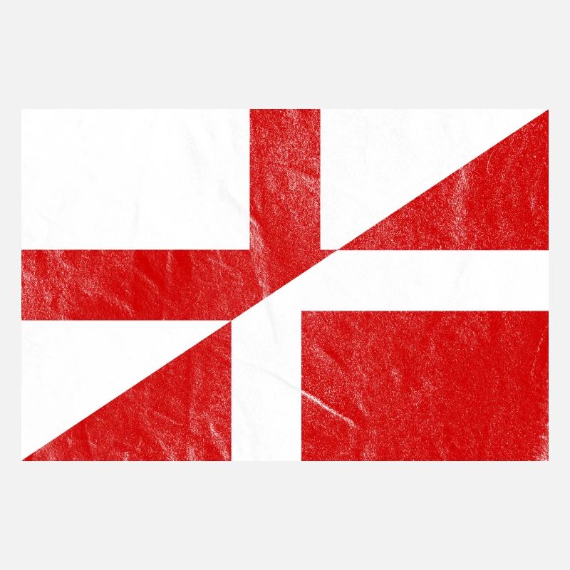 Drapeau de l’Angleterre du Danemark Vintage