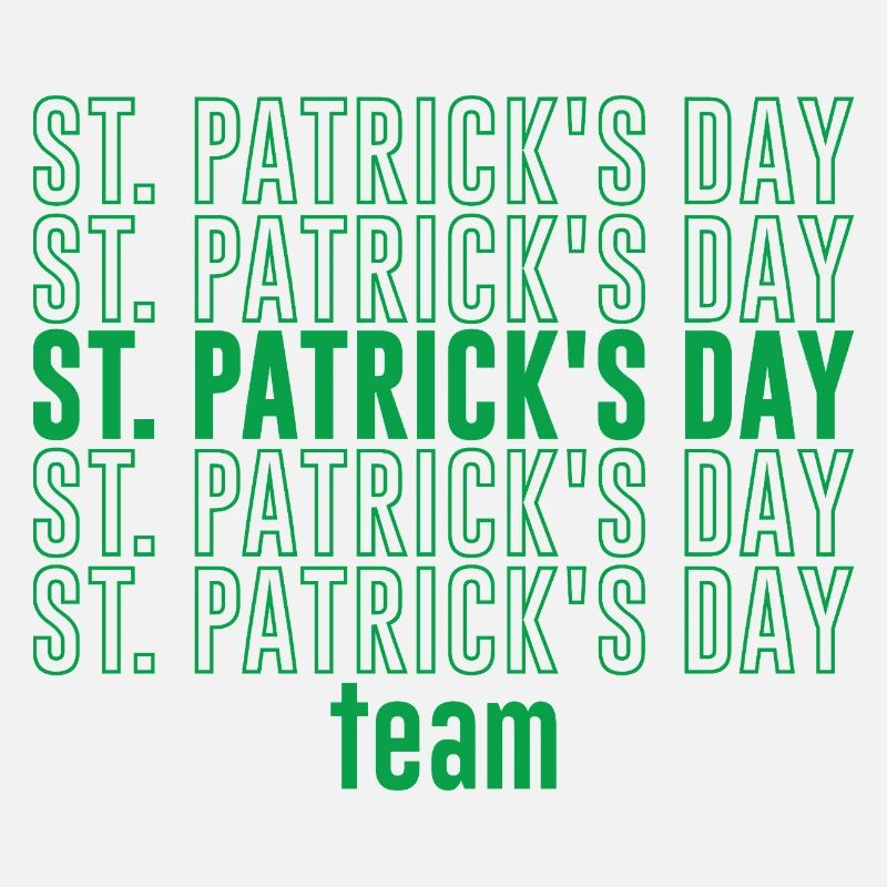 Team Saint-Patrick St Patrick Fête Des Patricks