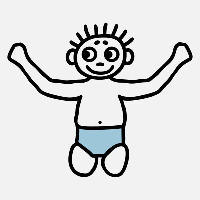 Toddler with diaper - V2