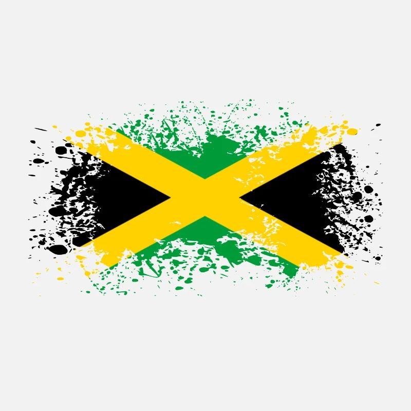 Mask mouthguard Jamaica flag gift idea