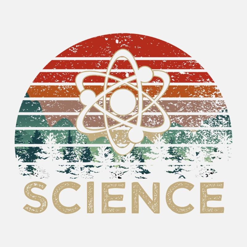 science atome vintage