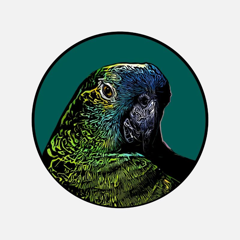Parrot portrait