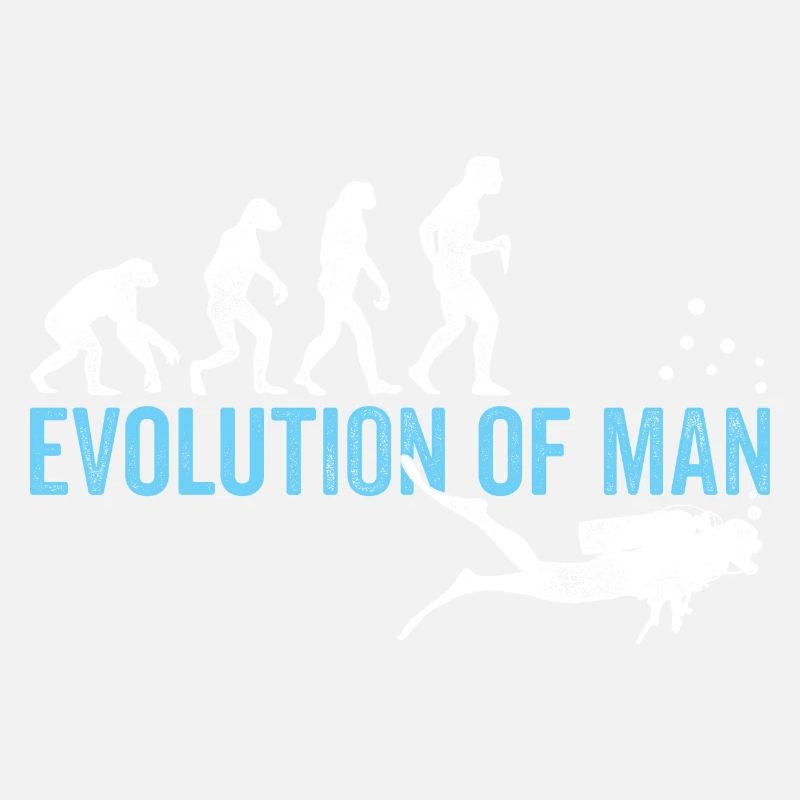 Evolution Graphic Diver Diving Scuba Diver Apnoe S
