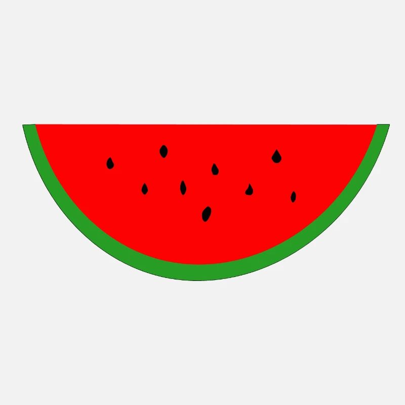 Juicy red watermelon