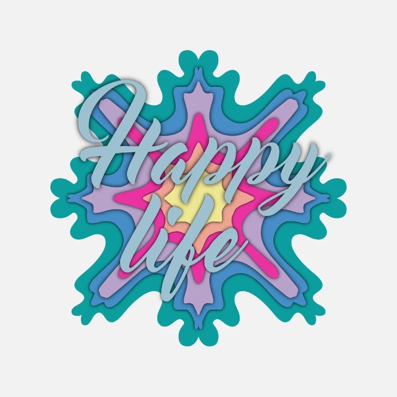 Happy life - feeling happy