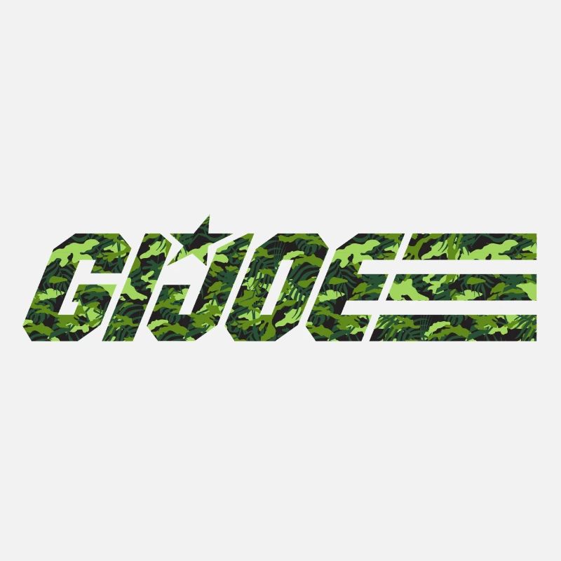 G.I. Joe Logo In Camouflage Colours