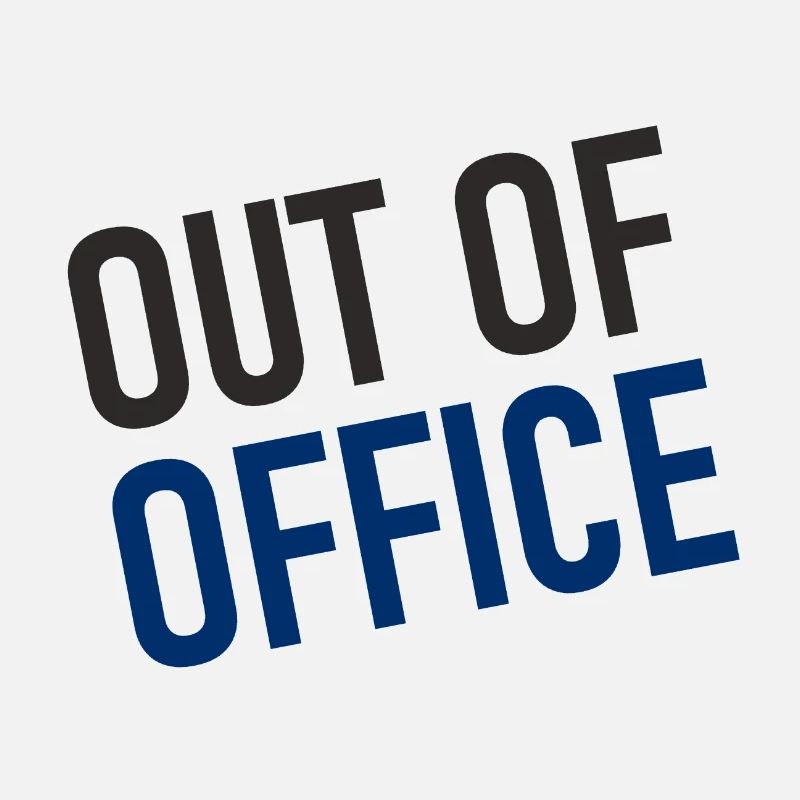 absent du bureau - Pas au bureau - ausserhaus