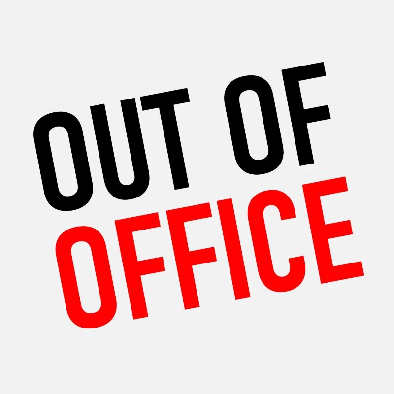 absent du bureau - Pas au bureau - ausserhaus
