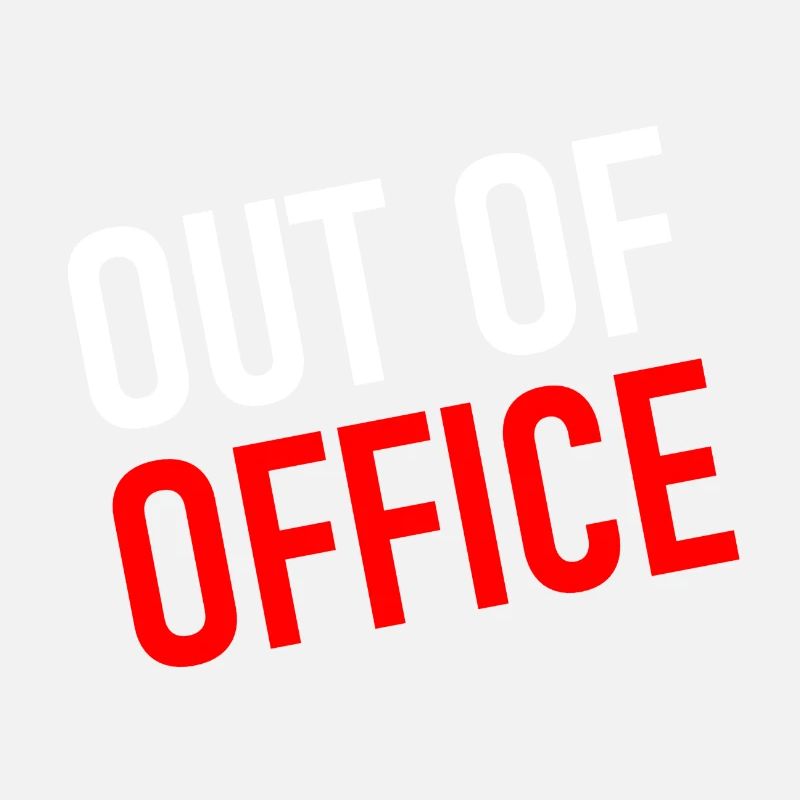 absent du bureau - Pas au bureau - ausserhaus