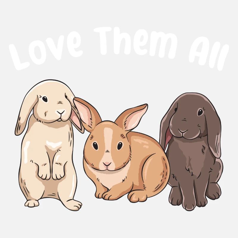 Conception de lapin mignon pour les propriétaires de lapins