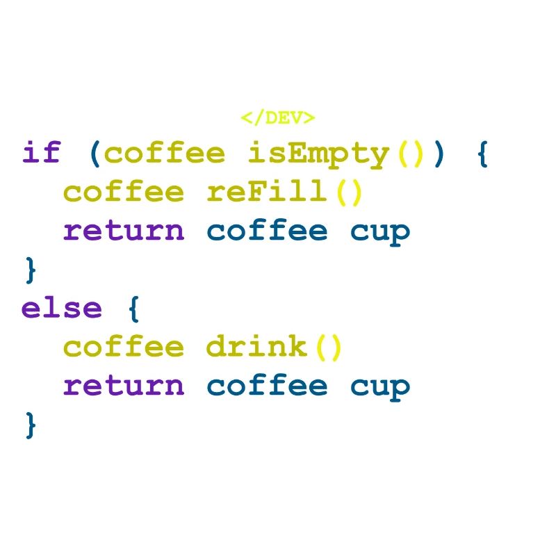 Coffee function for programmers and developers