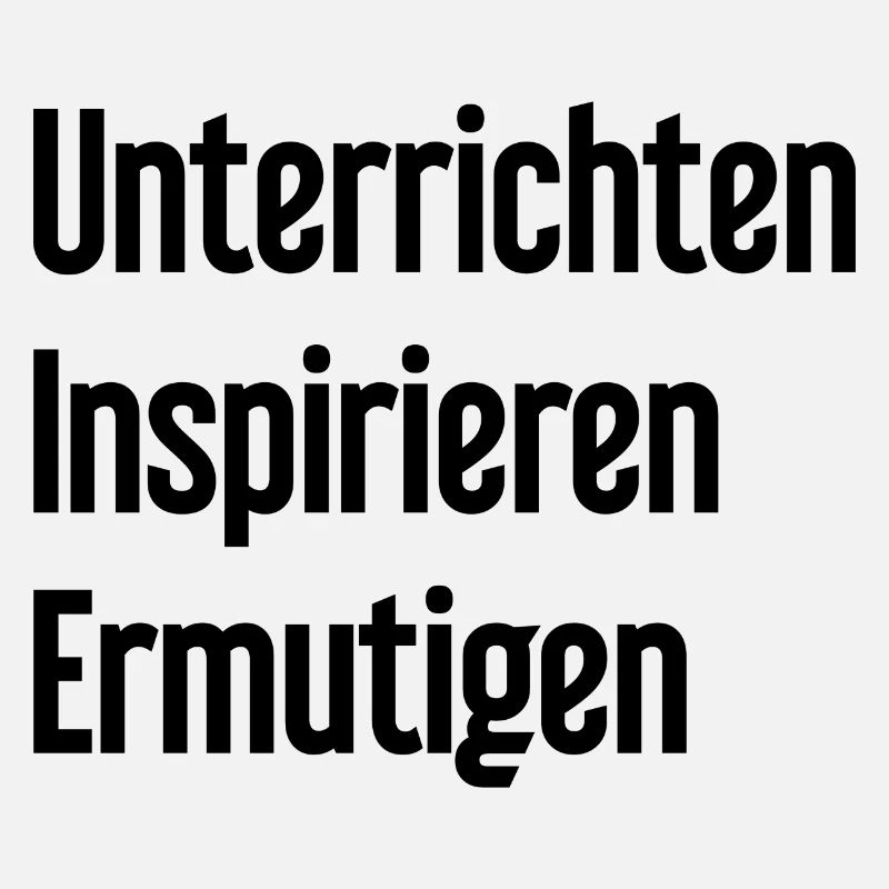Enseigner, inspirer, encourager