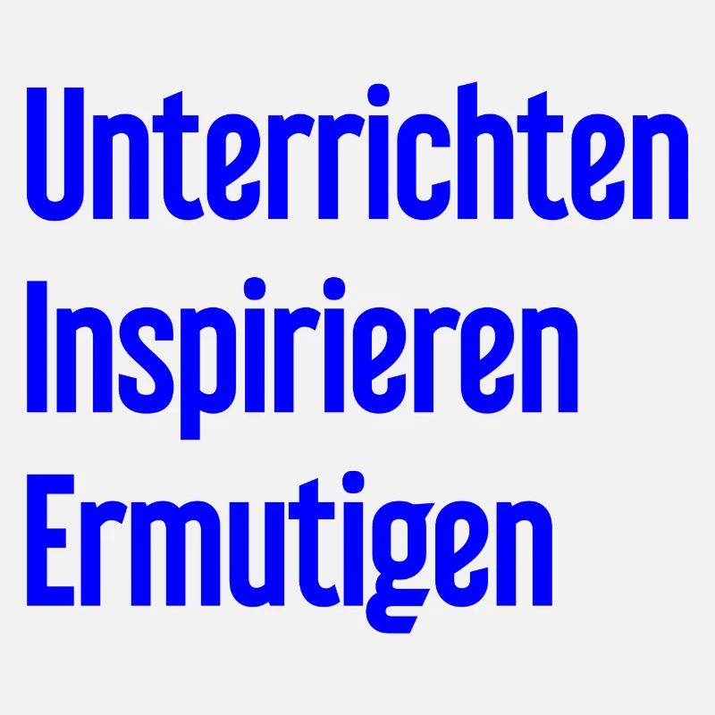 Enseigner, inspirer, encourager