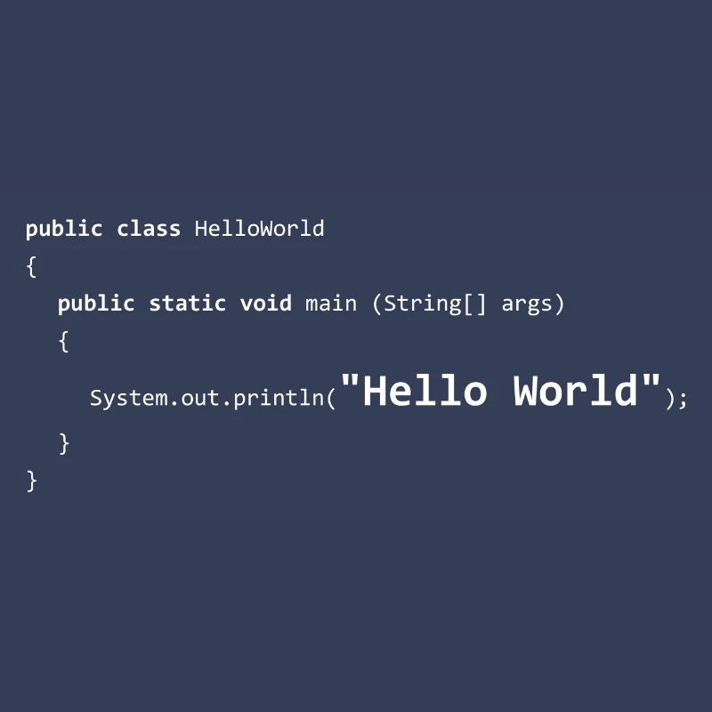 JAVA Hello World