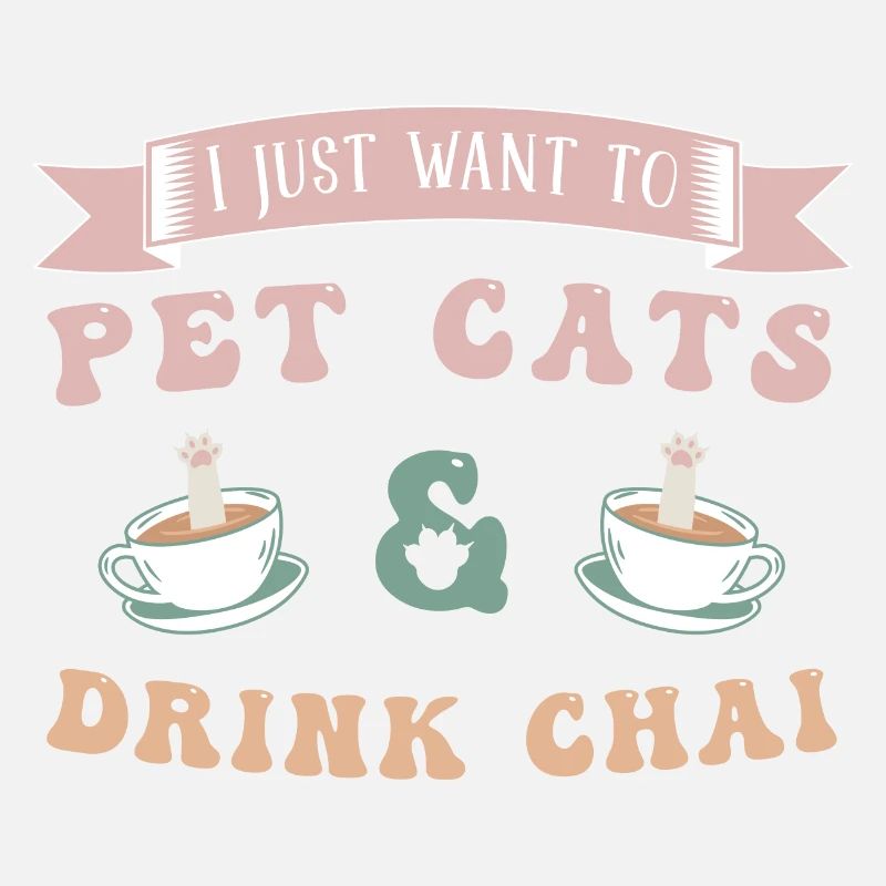 Chai Latte Tee trinken Teetrinker