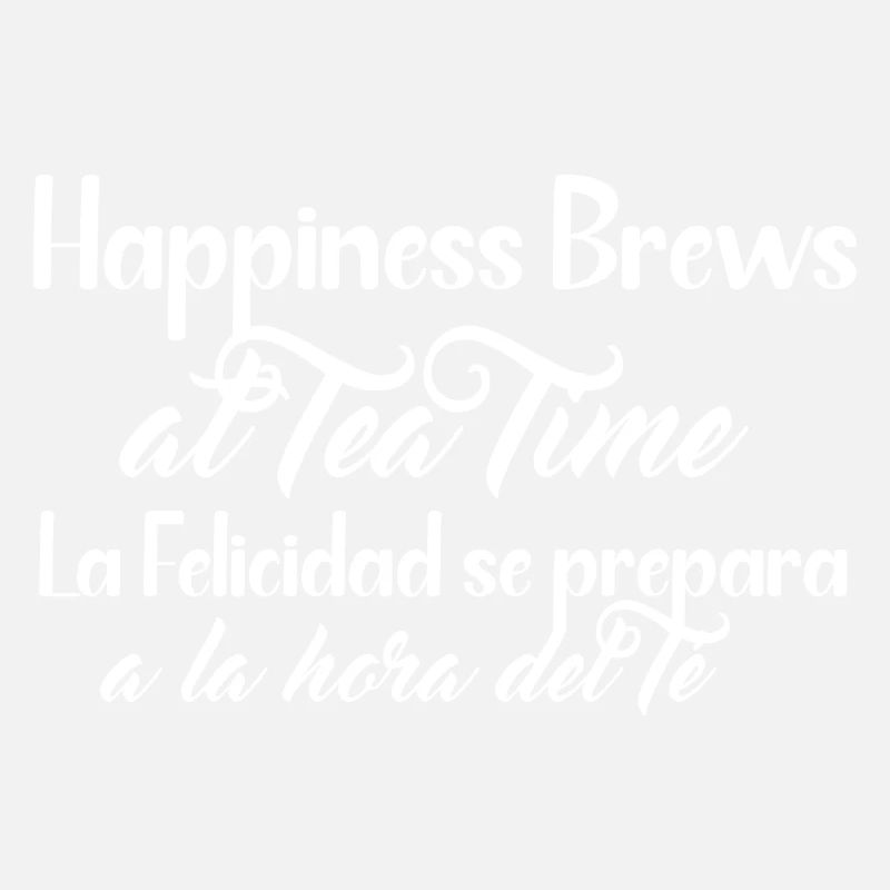 Tea Time Spanisches und englisches Design