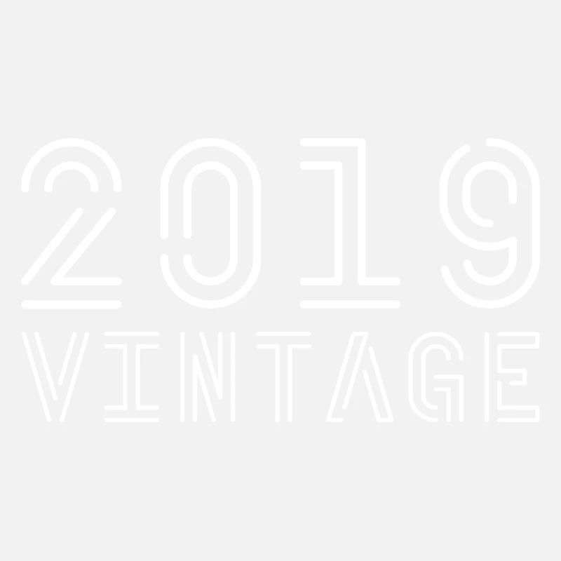 Millésime 2019 Millésime 2019 Anniversaire 2019 Rétro
