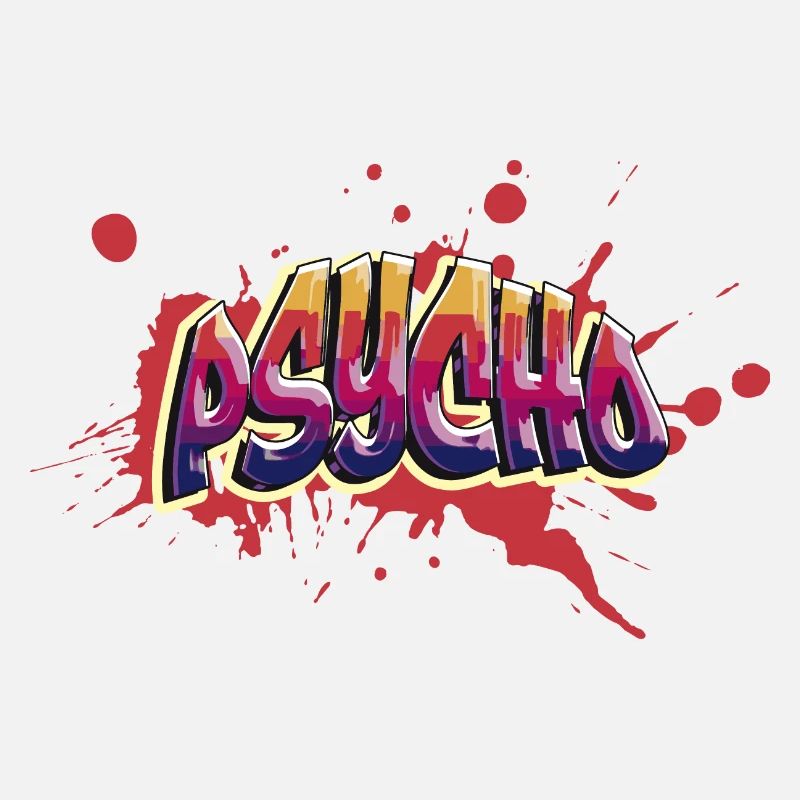 Psycho-Graffiti. Urbane Kunst.