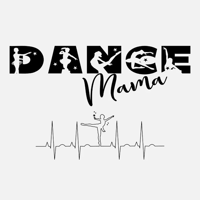 Dance Mom Dancing ECG Heartbeat