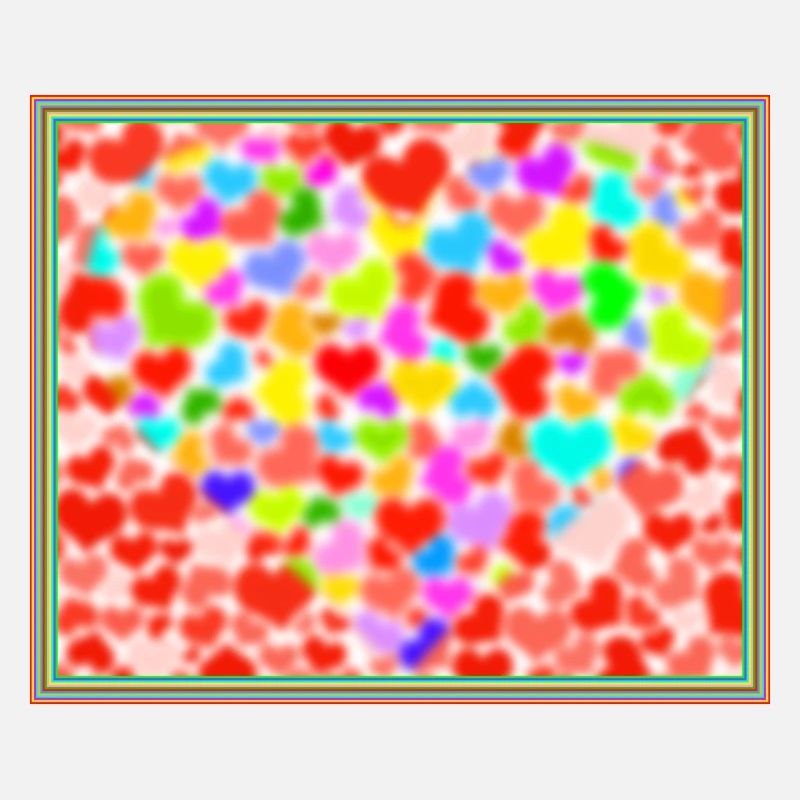 Bunte Herzen