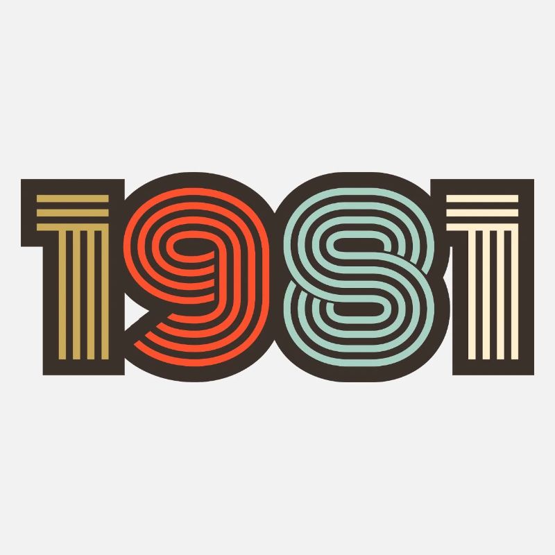 1981 retro vintage