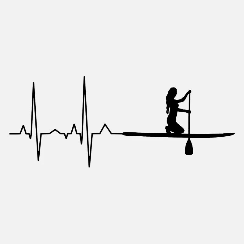 Stand Up Paddle Surfer SUP Knee Paddle Idée