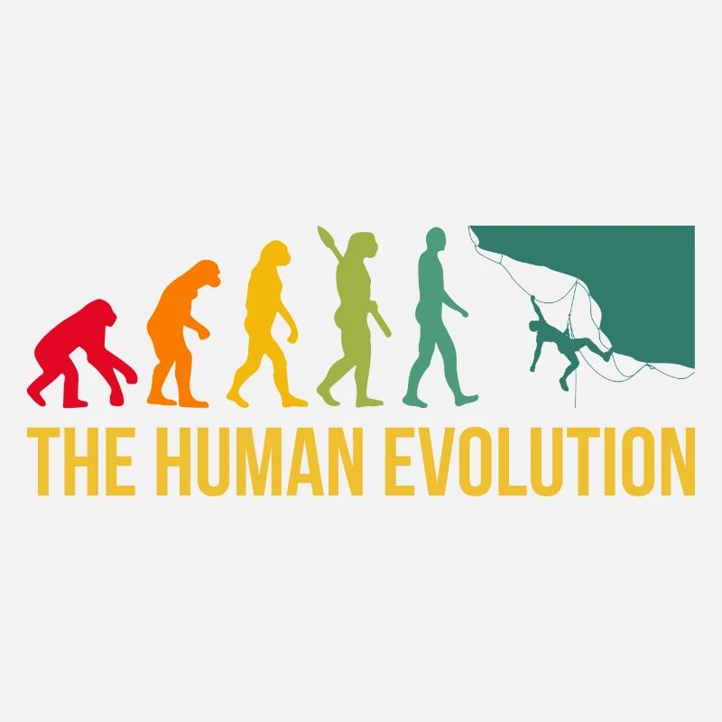 Evolution Graphic Climbing Climber Bouldering Boul