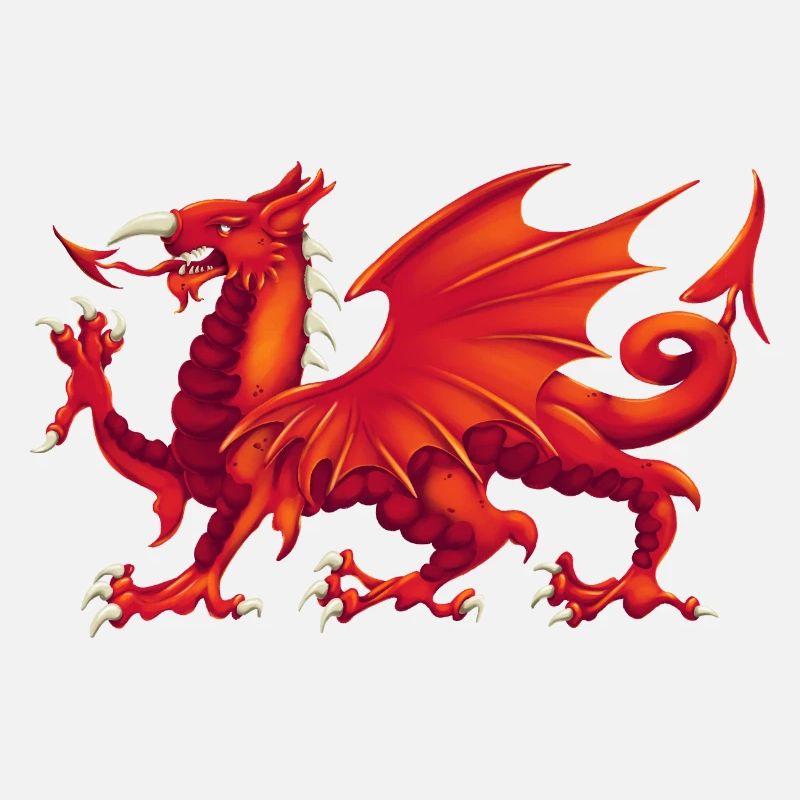 Welsh Dragon - Y Ddraig Goch