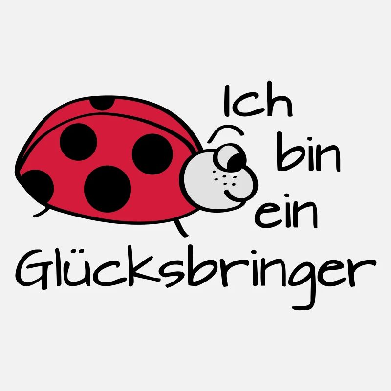 Marienkäfer "Ich bin ein Glücksbringer"