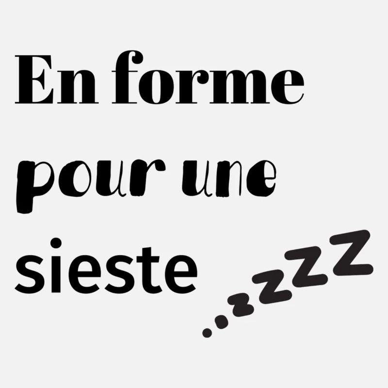 En forme pour une sieste