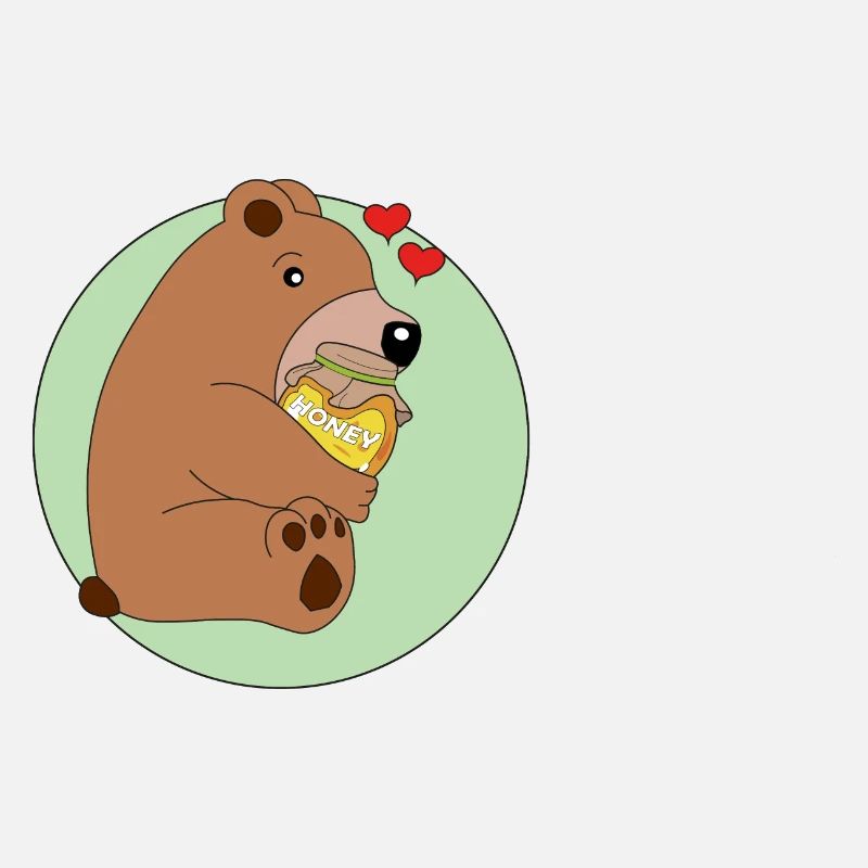 Der honigliebende Bär