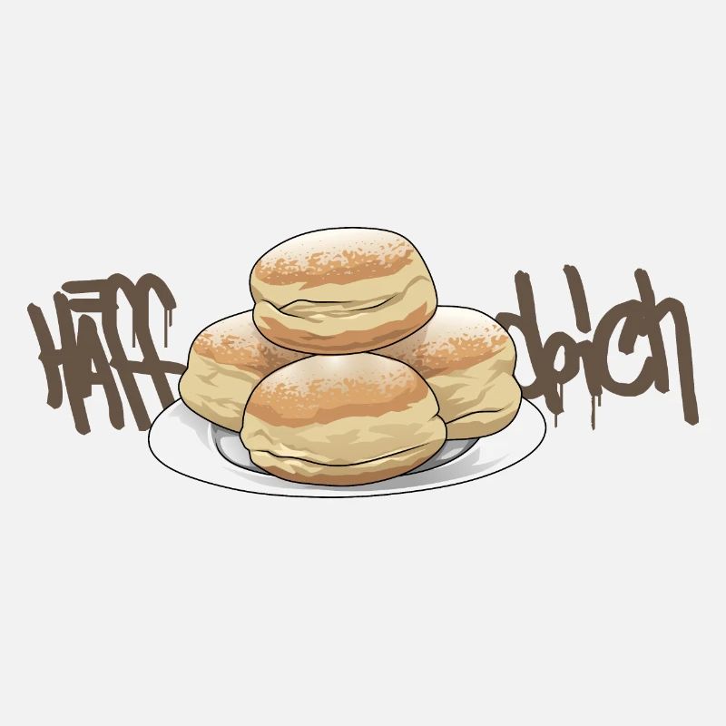 Pâte à levure // beignets // illustration
