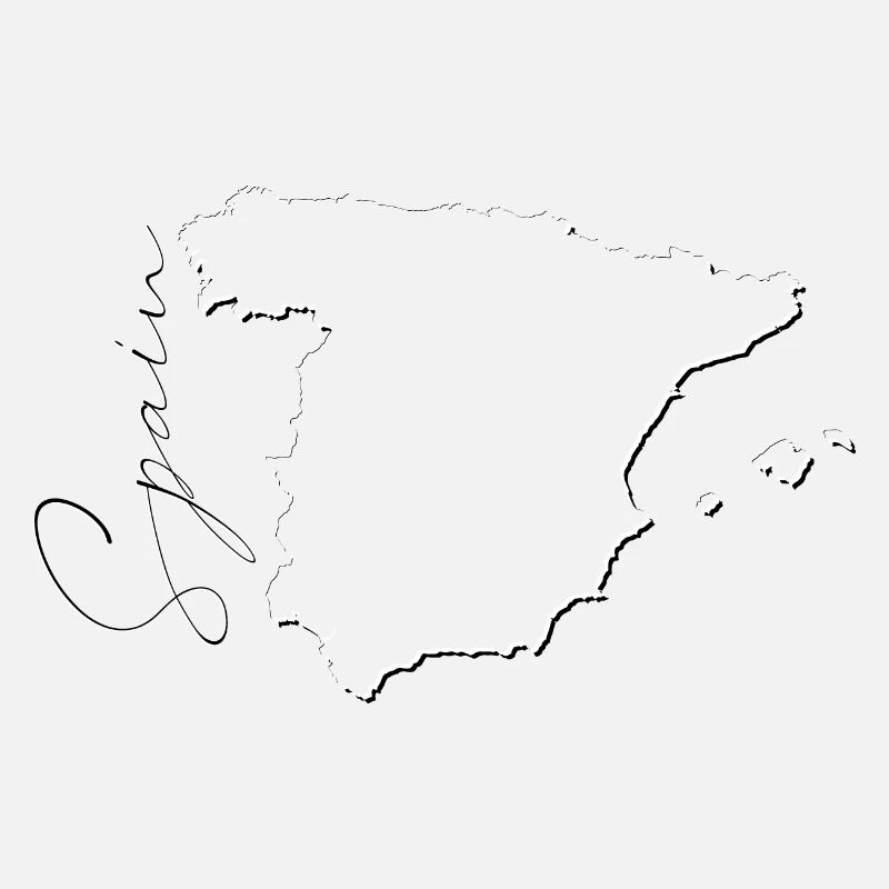 Spain | Map | Shadows EN
