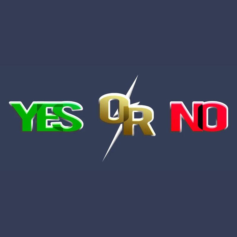 Ja oder Nein (versus)