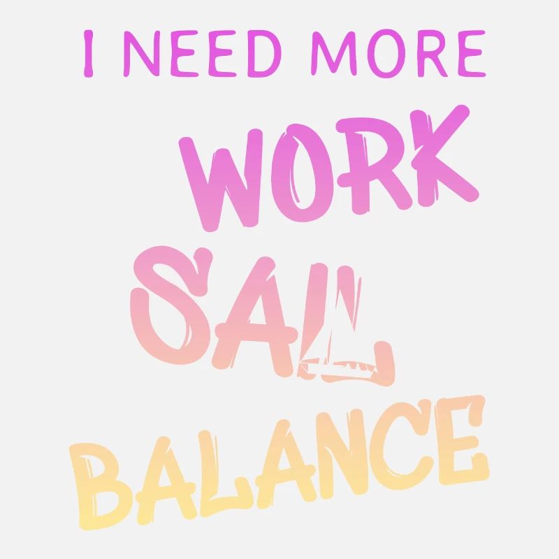 i need more work sail balance