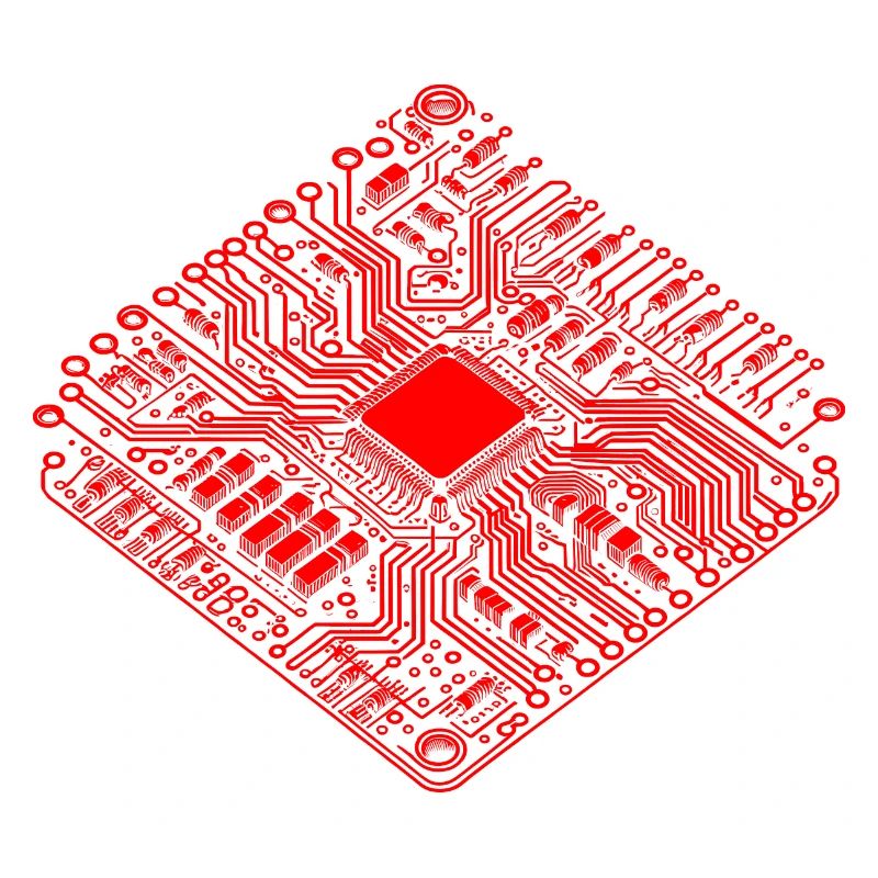 CPU anatomique et PCB - Cool Computer Scientists