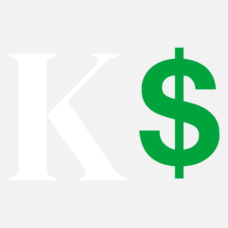 Letter k dollar