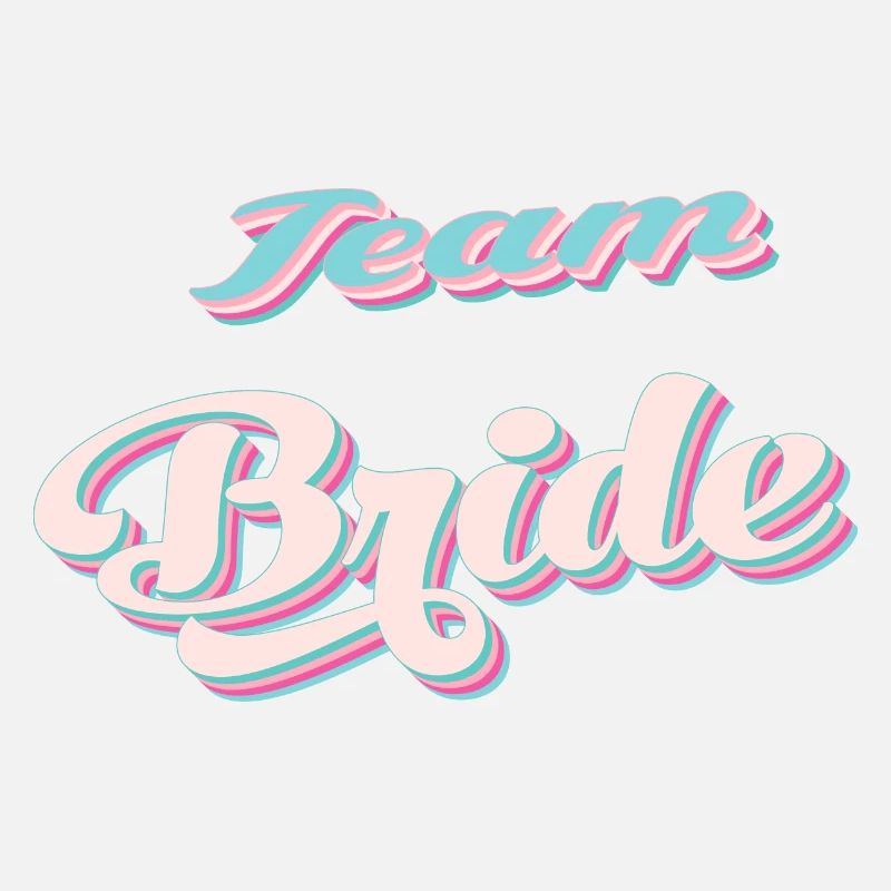 Team de la mariée team bride evjf