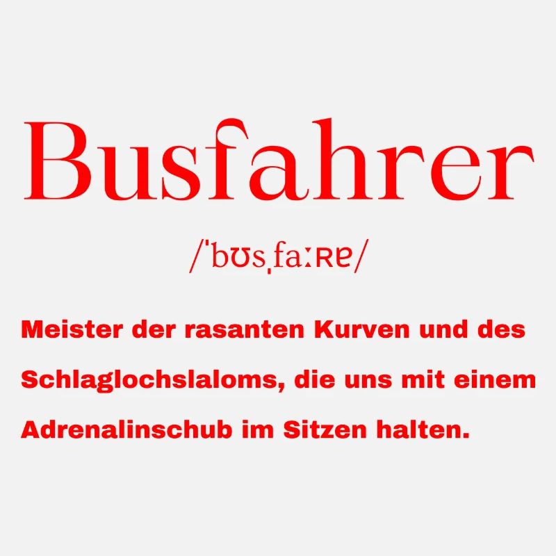 Busfahrer Definition