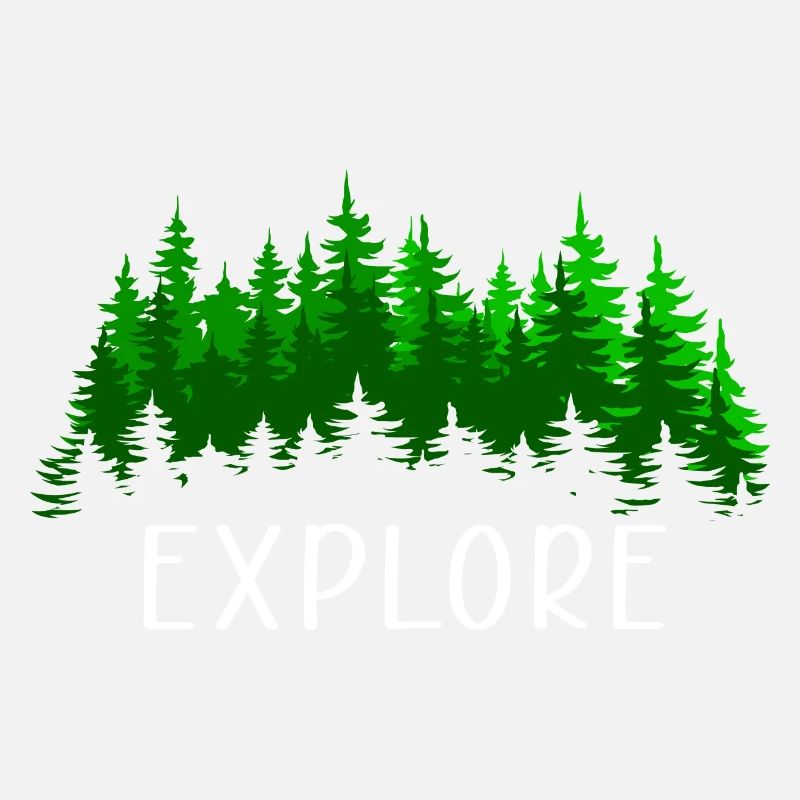 Wald Natur Spruch Geschenkidee