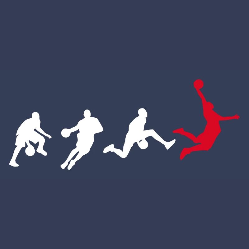 Basket-ball Basketteur Evolution Dunk