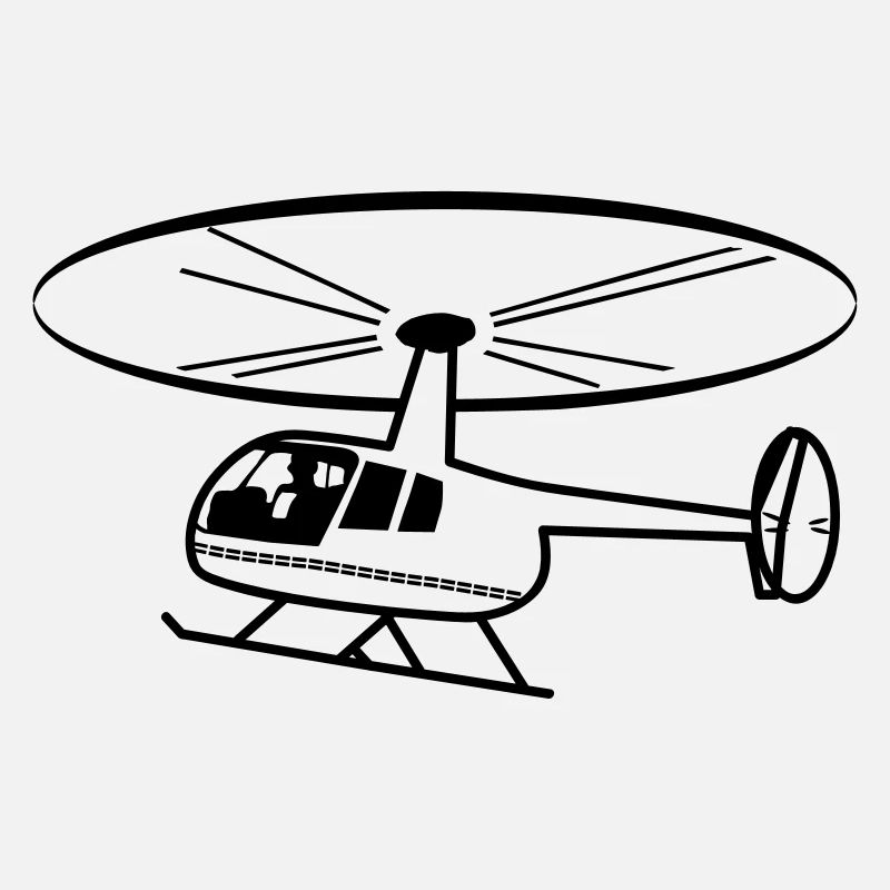 Helicopter rotor helicopter fly